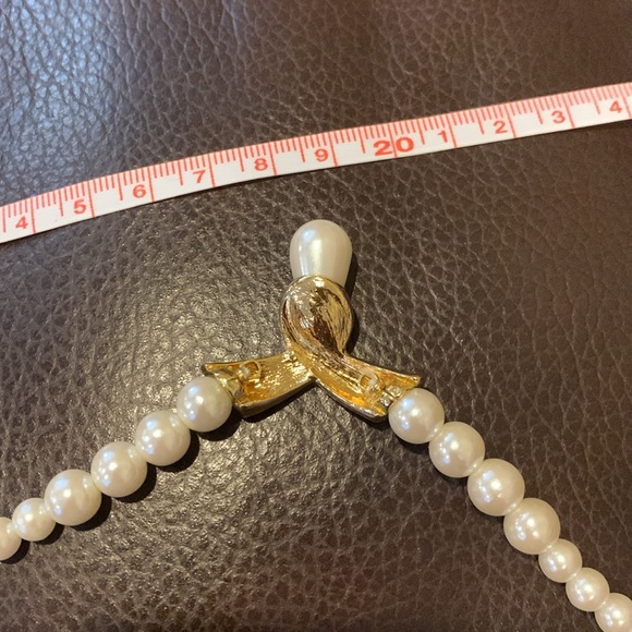 Vintage faux pearl necklace - Picture 9 of 10